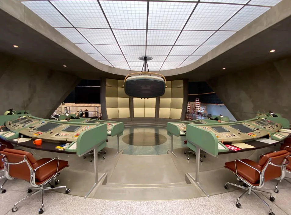 Loki Time Variance Authority control room